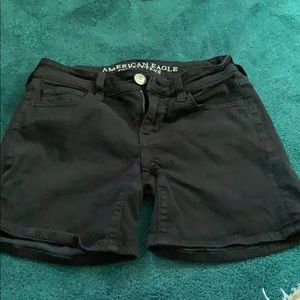 american eagle size 0 jean shorts